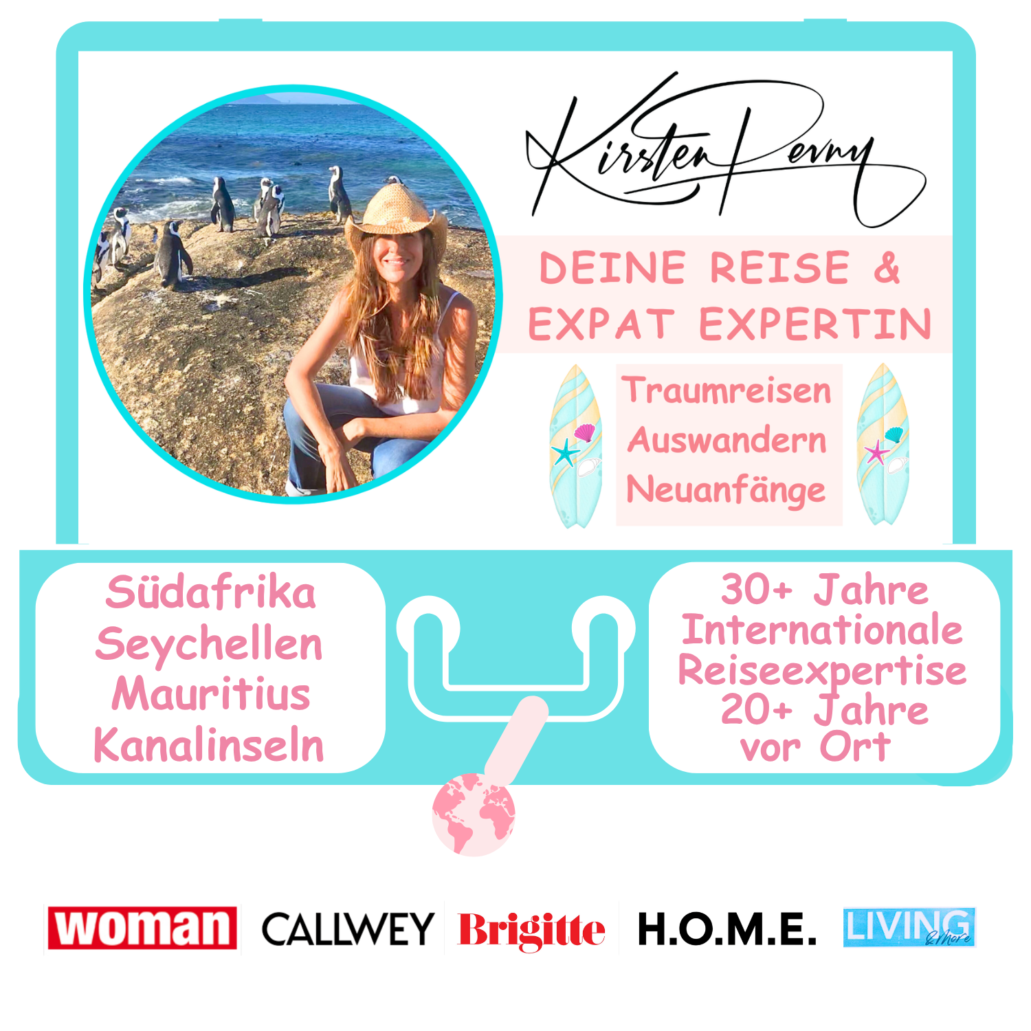 Deine Reise und Auswanderungs-Expertin